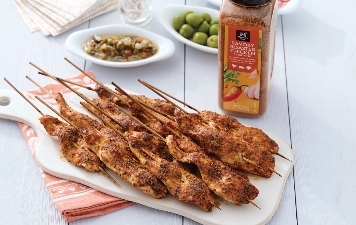 chicken skewers