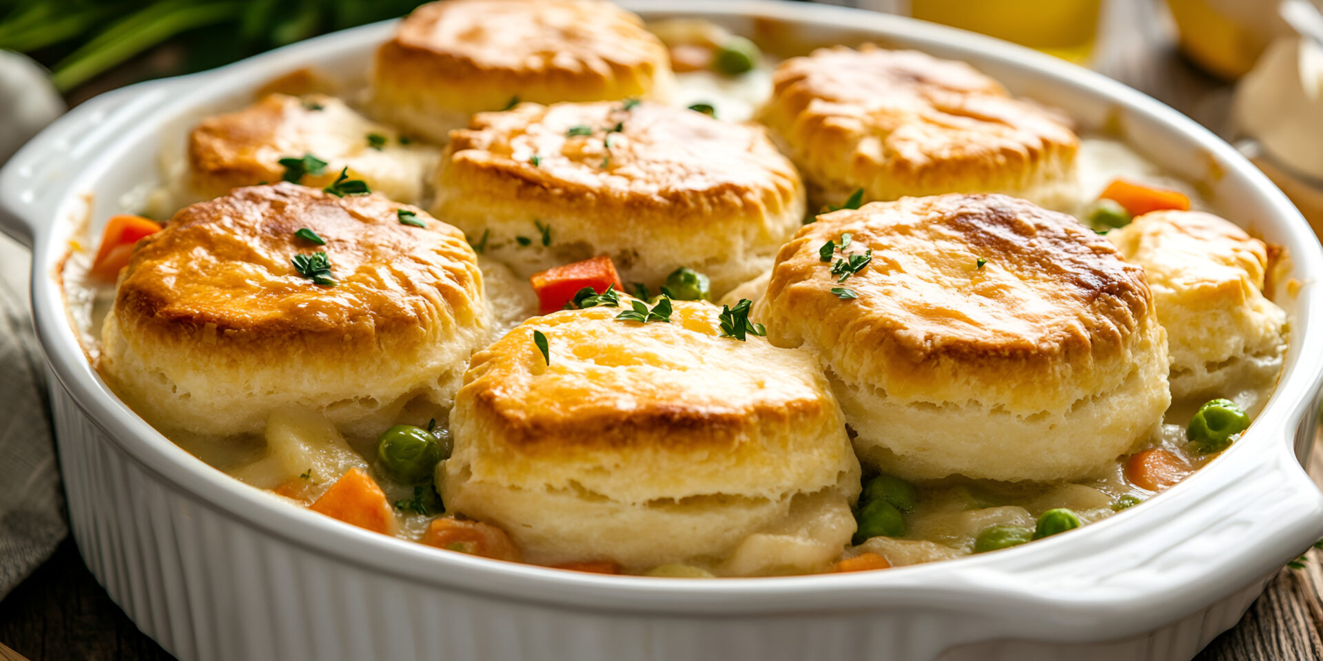Biscuits Chicken Pot Pie